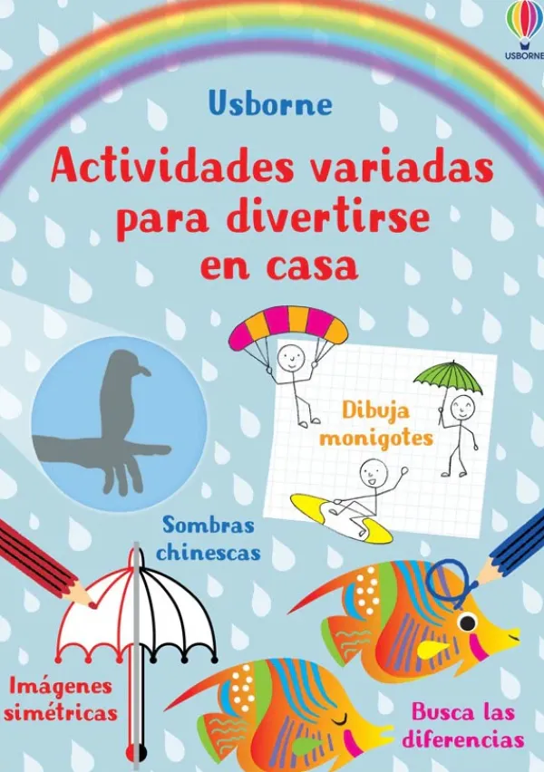 Actividades Y Puzzles*Usborne Actividades variadas para divertirse en casa