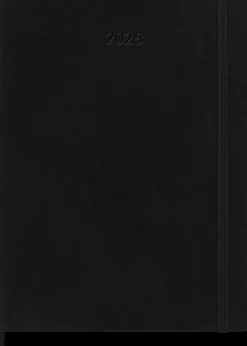 Agendas Moleskine*Ed. Moleskine Agenda 2025 - Mensual - Tapa blanda - XL - Negro
