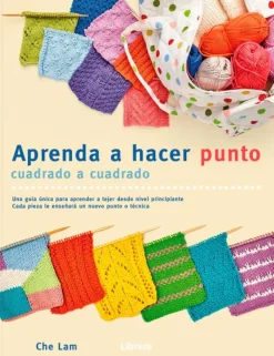 Técnicas De Tejido*Librero Aprenda a hacer punto cuadrado a cuadrado