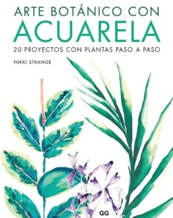 Arte*Gustavo Gili Arte botánico con acuarela