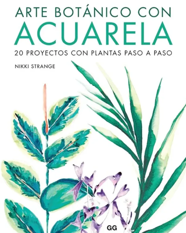 Arte*Gustavo Gili Arte botánico con acuarela
