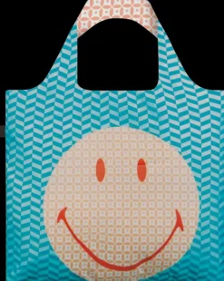 Loqi*Ed. Loqi Bolsa Smiley Geometric