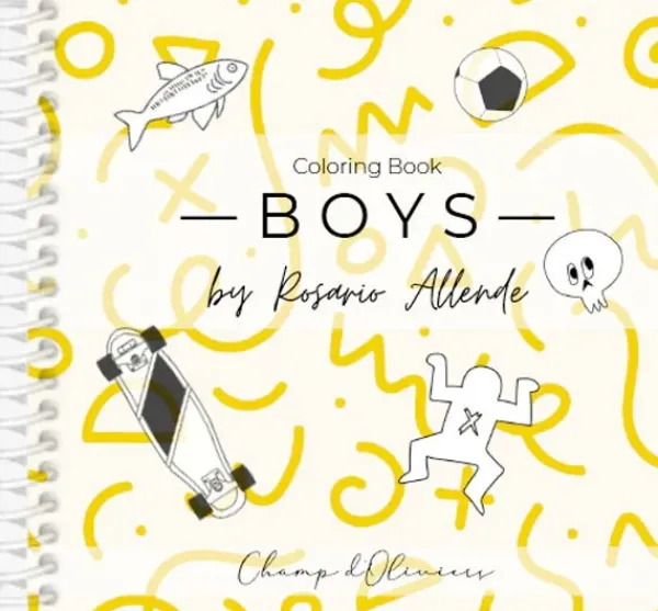 Libros Para Colorear*Rosario Allende Boys