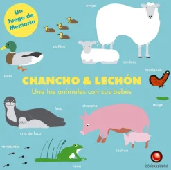 Actividades Y Puzzles*Contrapunto Chancho & Lechón. Une los animales con sus bebés