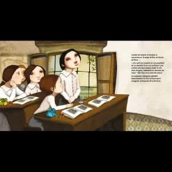 Álbum Ilustrado*Nubeocho Clara Campoamor. El Primer Voto De La Mujer.