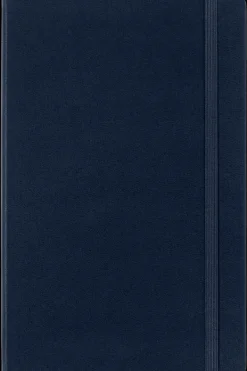 Cuadernos Clásicos*Ed. Moleskine Cuaderno Clasico expanded - Tapa Dura - Large - Azul Zafiro - De rayas