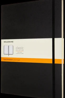 Cuadernos Clásicos*Ed. Moleskine Cuaderno Clásico - Tapa dura - XXL - Negro - De rayas