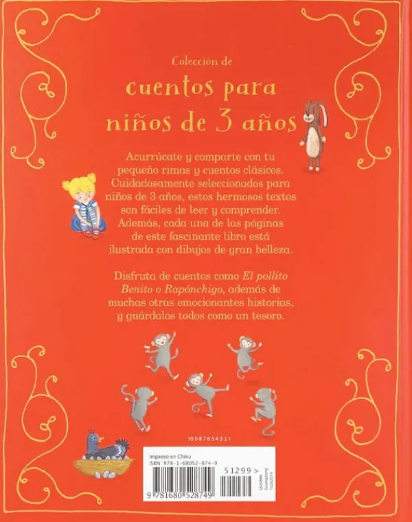 Cuentos Y Fábulas*Cottage Door Press Cuentos para niños de 3 años