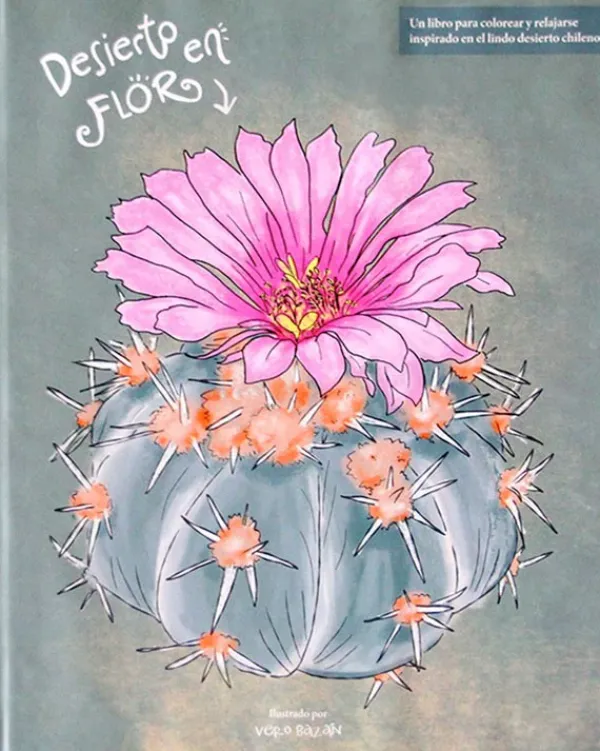 Libros Para Colorear*Galería Donne Desierto en flor