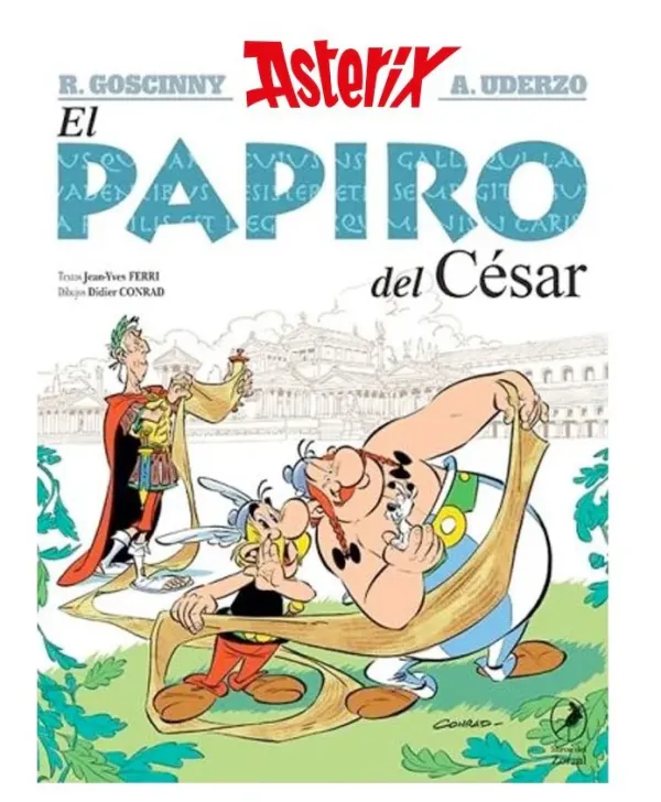 Comics Y Mangas*Libros del zorzal El papiro del César. Asterix 36