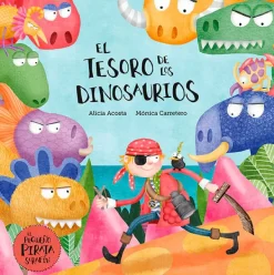 Álbum Ilustrado*Nubeocho El tesoro de los dinosaurios