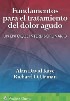 Ciencias De La Salud*Elsevier Fund. Para el tratamiento del dolor agudo
