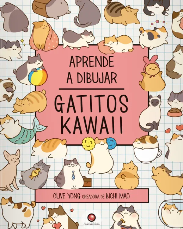 Guías De Dibujo*Contrapunto Gatitos Kawaii. Aprende a dibujar