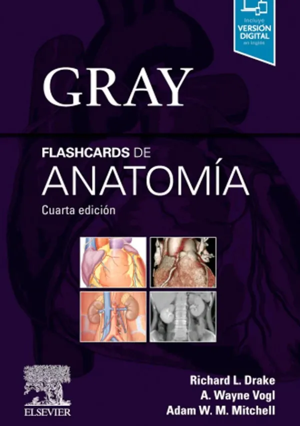 Ciencias De La Salud*Elsevier Gray. Flashcards de anatomía 4ª Ed.