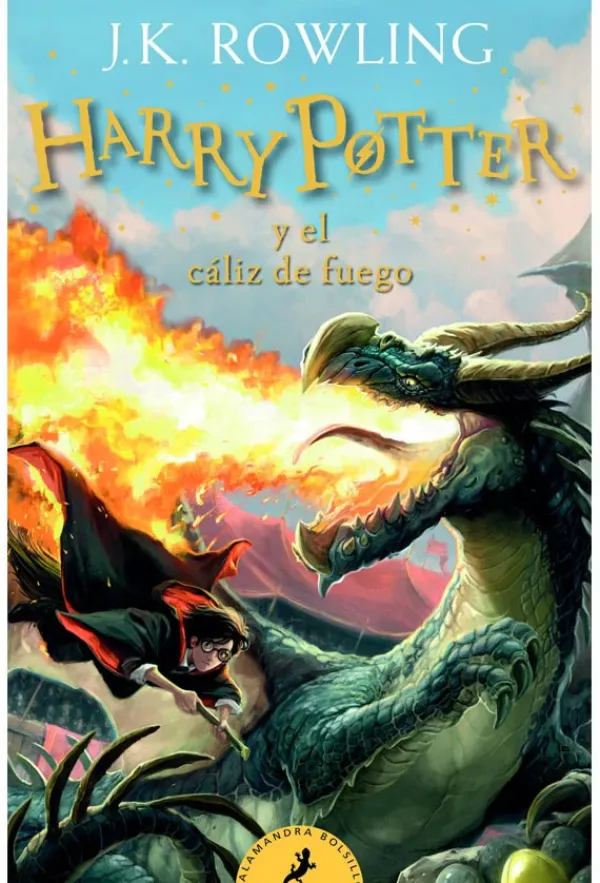 Novela Juvenil*Salamandra Harry Potter y el caliz de fuego
