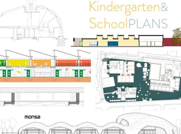 Casas Y Edificios*Monsa Kindergarten & School. Plans