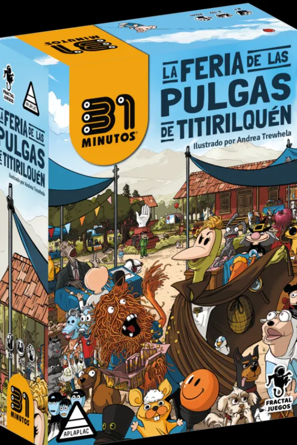 Juegos De Mesa*Fractal juegos La feria de las pulgas de Titirilquen