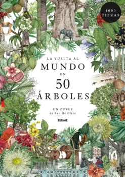 Arboles Y Plantas*Blume La vuelta al mundo en 50 árboles. Puzzle de 1000 piezas