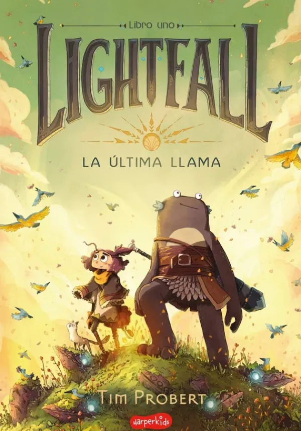 Comics Y Mangas*Harperkids Lightfall: La última llama (Libro 1)