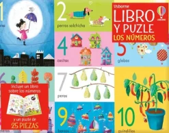 Actividades Y Puzzles*Usborne Los Numeros. Libro y puzle
