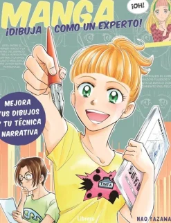 Ilustración Y Comics*Librero Manga. Dibuja como un experto!