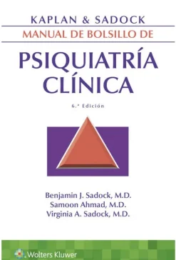 Ciencias De La Salud*Lippincott W u0026 W Manual de bolsillo de psiquiatría clínica 6ª Ed.
