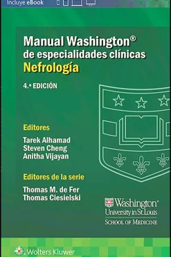 Ciencias De La Salud*Lippincott W u0026 W Manual Washington de nefrologia 4ª Ed.