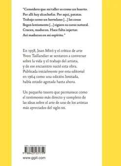 Arte*Gustavo Gili Miró. Yo trabajo como un hortelano