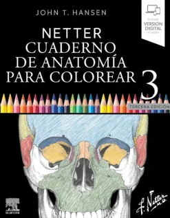 Ciencias De La Salud*Elsevier Netter. Cuaderno de anatomía para colorear 3ª Ed.