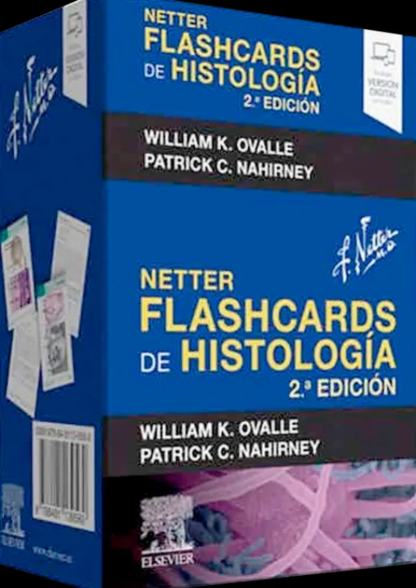 Ciencias De La Salud*Elsevier Netter. Flashcards de histología 2ª Ed.