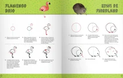 Guías De Dibujo*Contrapunto Pajaritos Kawaii. Aprende a dibujar
