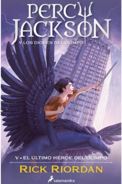 Novela Juvenil*Salamandra Infantil Juvenil Percy Jackson: El último héroe del Olimpo
