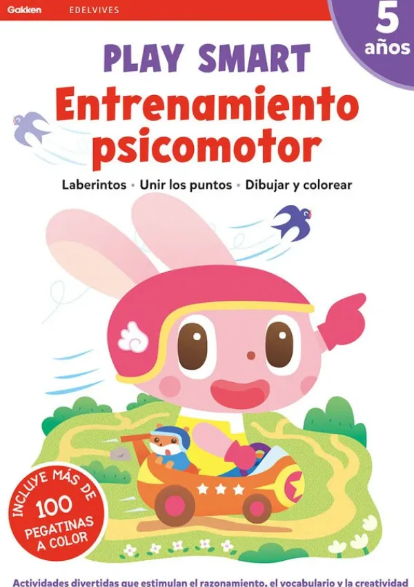 Actividades Y Puzzles*Edelvives Play Smart. 5 años. Entrenamiento psicomotor