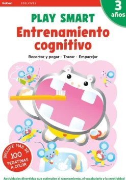 Actividades Y Puzzles*Edelvives Play Smart. 3 años. Entrenamiento cognitivo