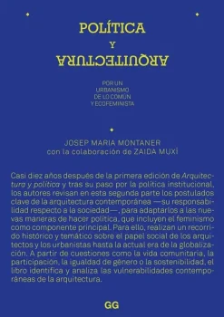 Teoría E Historia De La Arquitectura*Gustavo Gili Política y arquitectura