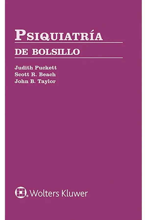 Ciencias De La Salud*Lippincott W u0026 W Psiquiatría de bolsillo