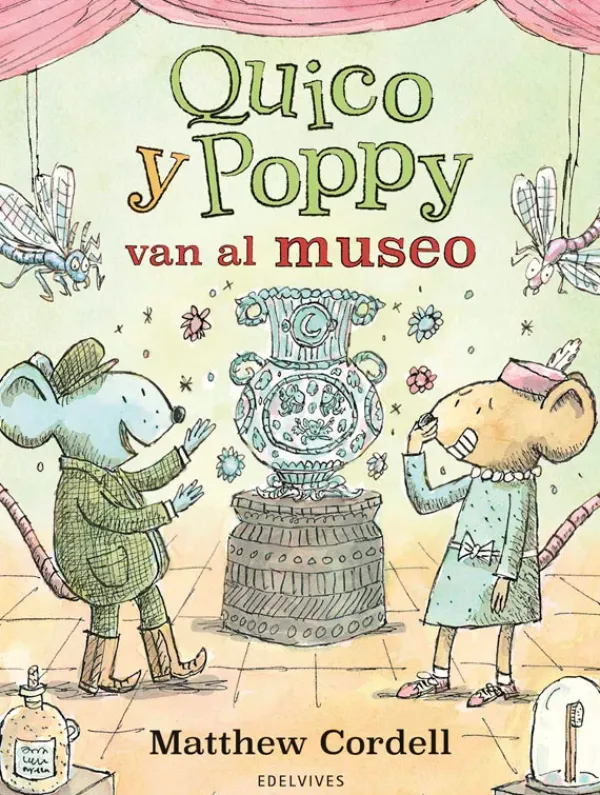 Álbum Ilustrado*Edelvives Quico y Poppy van al museo
