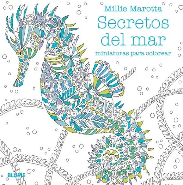 Libros Para Colorear*Blume Secretos del mar. Miniaturas para colorear