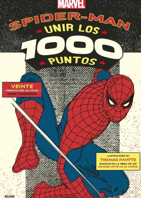 Libros Para Colorear*Blume Spider-Man. Unir los 1000 puntos