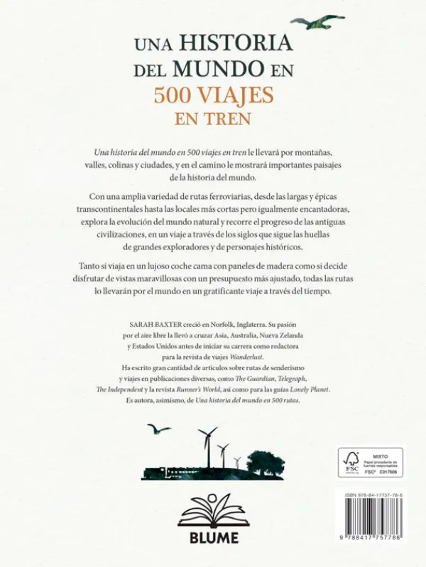 Viajes*Blume Una historia del mundo en 500 viajes en tren