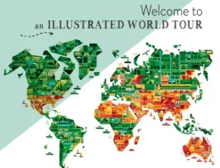 Viajes*Monsa Welcome to an illustrated world tour