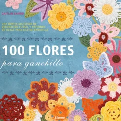 Crochet*Librero 100 Flores para ganchillo (crochet)