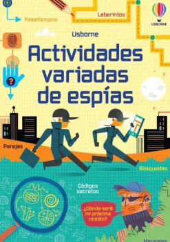 Actividades Y Puzzles*Usborne Actividades variadas de espías