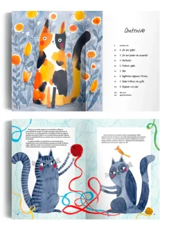 Arte*Contrapunto Acuarela y gatos