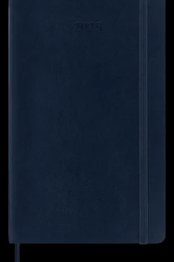 Agendas Moleskine*Ed. Moleskine Agenda 2025 - Diaria - Tapa blanda - Large - Azul zafiro