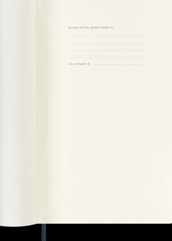 Agendas Moleskine*Ed. Moleskine Agenda 2025 - Diaria - Tapa blanda - Large - Azul zafiro