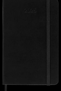 Agendas Moleskine*Ed. Moleskine Agenda 2025 - Diaria - Tapa dura - Pocket - Negro