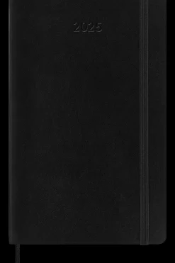 Agendas Moleskine*Ed. Moleskine Agenda 2025 - Horizontal semanal - Tapa blanda - Large - Negro
