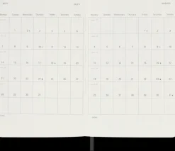 Agendas Moleskine*Ed. Moleskine Agenda 2025 - Mensual - Tapa blanda - Pocket - Negro