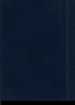 Agendas Moleskine*Ed. Moleskine Agenda 2025 - Semanal - Tapa blanda - XL - Azul zafiro